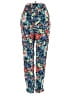 Minkpink 100% Viscose Floral Blue Casual Pants Size S - photo 2