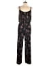 Kaileigh Floral Black Jumpsuit Size XL - photo 1