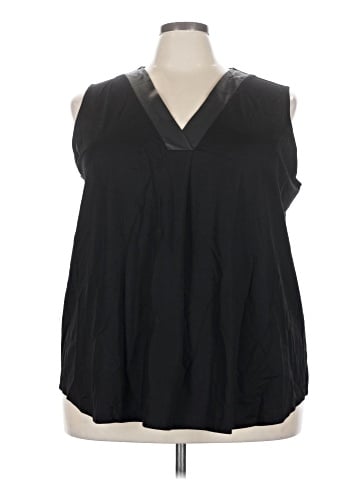 Anne Klein Sleeveless Blouse (view 1)