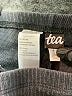 Tea Houndstooth Gray Casual Pants Size 6 - photo 3