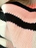 Gap 100% Cotton Stripes Ivory Turtleneck Sweater Size XL - photo 7