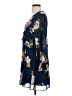 Xhilaration 100% Polyester Floral Blue Cocktail Dress Size S - photo 5
