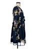Xhilaration 100% Polyester Floral Blue Cocktail Dress Size S - photo 4