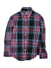 Crewcuts 100% Cotton Plaid Blue Long Sleeve Button-Down Shirt Size 10 - photo 1