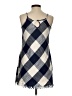 Universal Thread 100% Cotton Argyle Blue Casual Dress Size XS - photo 2