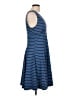 Peter Som Stripes Blue Casual Dress Size 12 - photo 4