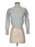 360 Cashmere 100% Cashmere Silver Blue Cashmere Pullover Sweater Size S - photo 1