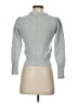 360 Cashmere 100% Cashmere Silver Blue Cashmere Pullover Sweater Size S - photo 2