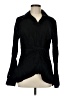 Neiman Marcus 100% Linen Black Long Sleeve Blouse Size M - photo 1