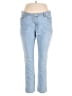 Vanilla Star Solid Blue Jeans Size 14 R - photo 1