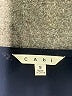 CAbi 100% Polyester Floral Blue Black Sleeveless Blouse Size S - photo 7