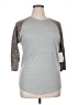 Lularoe Paisley Gray 3/4 Sleeve T-Shirt Size XL - photo 1