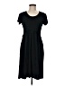 Peruvian Connection Solid Black Casual Dress Size M - photo 1
