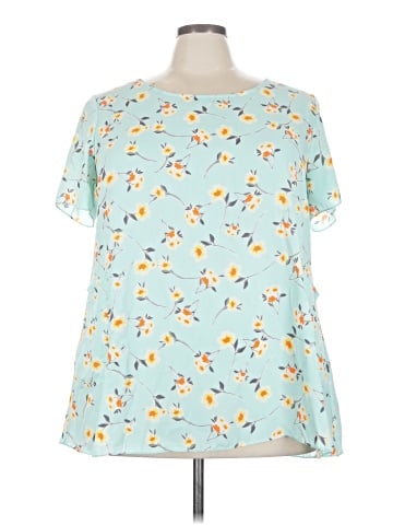 ING Short Sleeve Blouse (view 1)