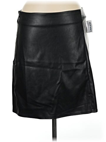 Old Navy Faux Leather Skirt (view 1)