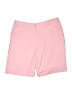 IZOD 100% Polyester Solid Pink Shorts Size 12 - photo 1