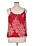 CAbi 100% Polyester Red Sleeveless Blouse Size XL - photo 2