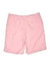 IZOD 100% Polyester Solid Pink Shorts Size 12 - photo 2