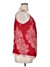 CAbi 100% Polyester Red Sleeveless Blouse Size XL - photo 4