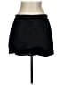 J.Crew 100% Polyester Solid Black Casual Skirt Size 10 - photo 2