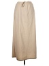 Uniqlo 100% Polyester Solid Tan Casual Skirt Size L - photo 1