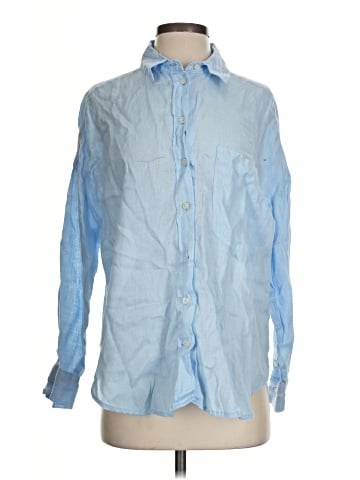Zara Long Sleeve Button-Down Shirt (view 1)