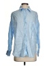 Zara Blue Long Sleeve Button-Down Shirt Size S - photo 1
