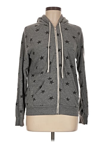 ALTERNATIVE Zip Up Hoodie (view 1)