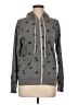 ALTERNATIVE Stars Gray Zip Up Hoodie Size M - photo 1