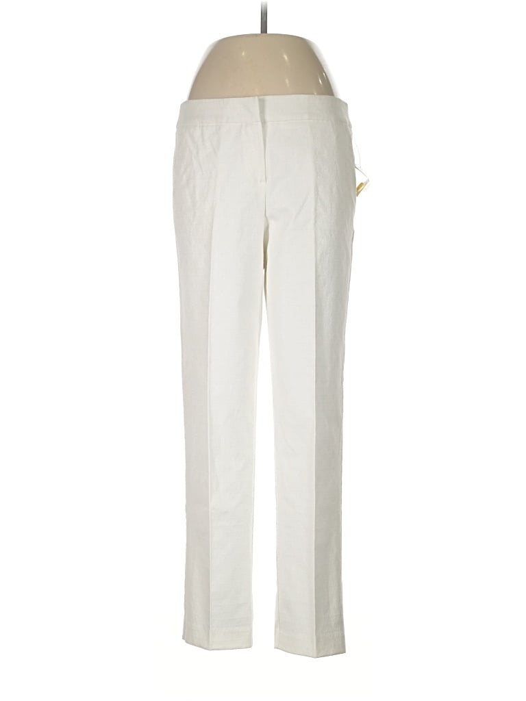 Pre-owned Adrienne Vittadini Dress Pants In Ivory
