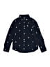 Crewcuts 100% Cotton Stars Blue Long Sleeve Button-Down Shirt Size 10 - photo 1