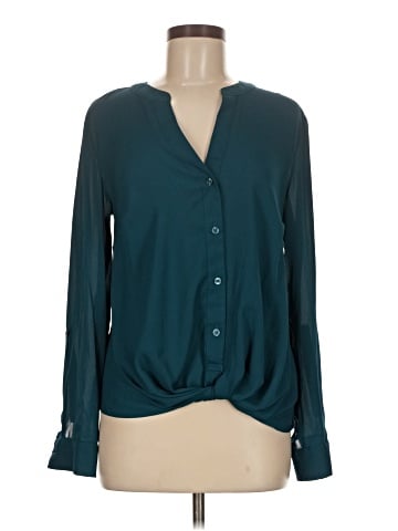 INC International Concepts Long Sleeve Blouse (view 1)