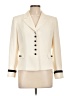Le Suit 100% Polyester Ivory Blazer Size 12 Petite - photo 1