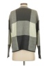 Paper Crane Color Block Gray Pullover Sweater Size S - photo 2