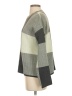 Paper Crane Color Block Gray Pullover Sweater Size S - photo 5