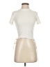Zara Ivory Short Sleeve Top Size S - photo 1