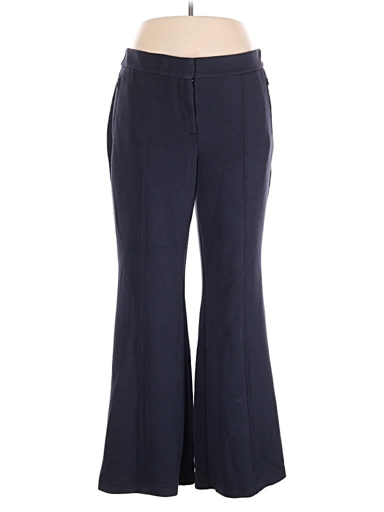 Pre-owned Lane Bryant Dress Pants In Blue