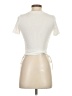 Zara Ivory Short Sleeve Top Size S - photo 2