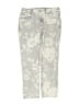 Gap Kids 100% Cotton Floral Silver Jeans Size 8 - photo 1