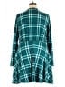 White Birch Plaid Teal Casual Dress Size 2X - photo 2