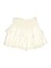 Unbranded 100% Rayon Solid Ivory Casual Skirt Size S - photo 2