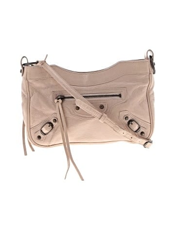 Balenciaga Leather Crossbody Bag - front