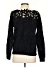 En Creme Black Pullover Sweater Size S - photo 2