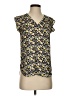 Ann Taylor LOFT 100% Polyester Yellow Sleeveless Blouse Size XS - photo 1