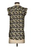 Ann Taylor LOFT 100% Polyester Yellow Sleeveless Blouse Size XS - photo 2