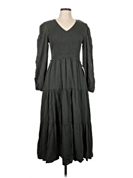 long sleeve scoop neck dress Lulusia Scoop Neck Long Sleeve Mini Dress in Black