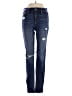 Hollister Hearts Blue Jeans Size 3 - photo 1
