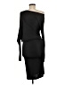 BCBGMAXAZRIA Solid Black Cocktail Dress Size M - photo 2