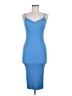 Wilfred Solid Blue Cocktail Dress Size M - photo 1