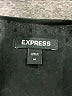 Express 100% Polyester Black Short Sleeve Blouse Size M - photo 4